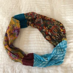 Anthropologie multi color Infiniti scarf